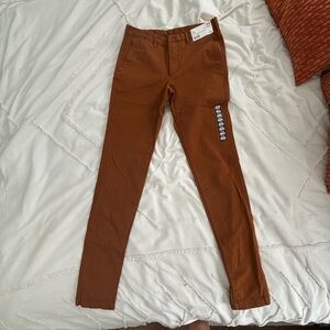 Uniqlo Tan Slim Chinos 29x34 NWT